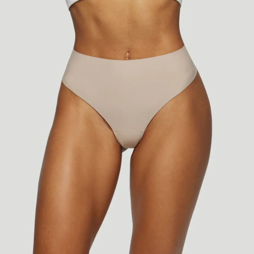 QLOUD Invisible Camel Toe Thong High Rise