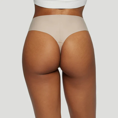 QLOUD Invisible Camel Toe Thong High Rise