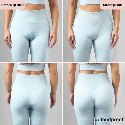 QLOUD Invisible Camel Toe Thong High Rise